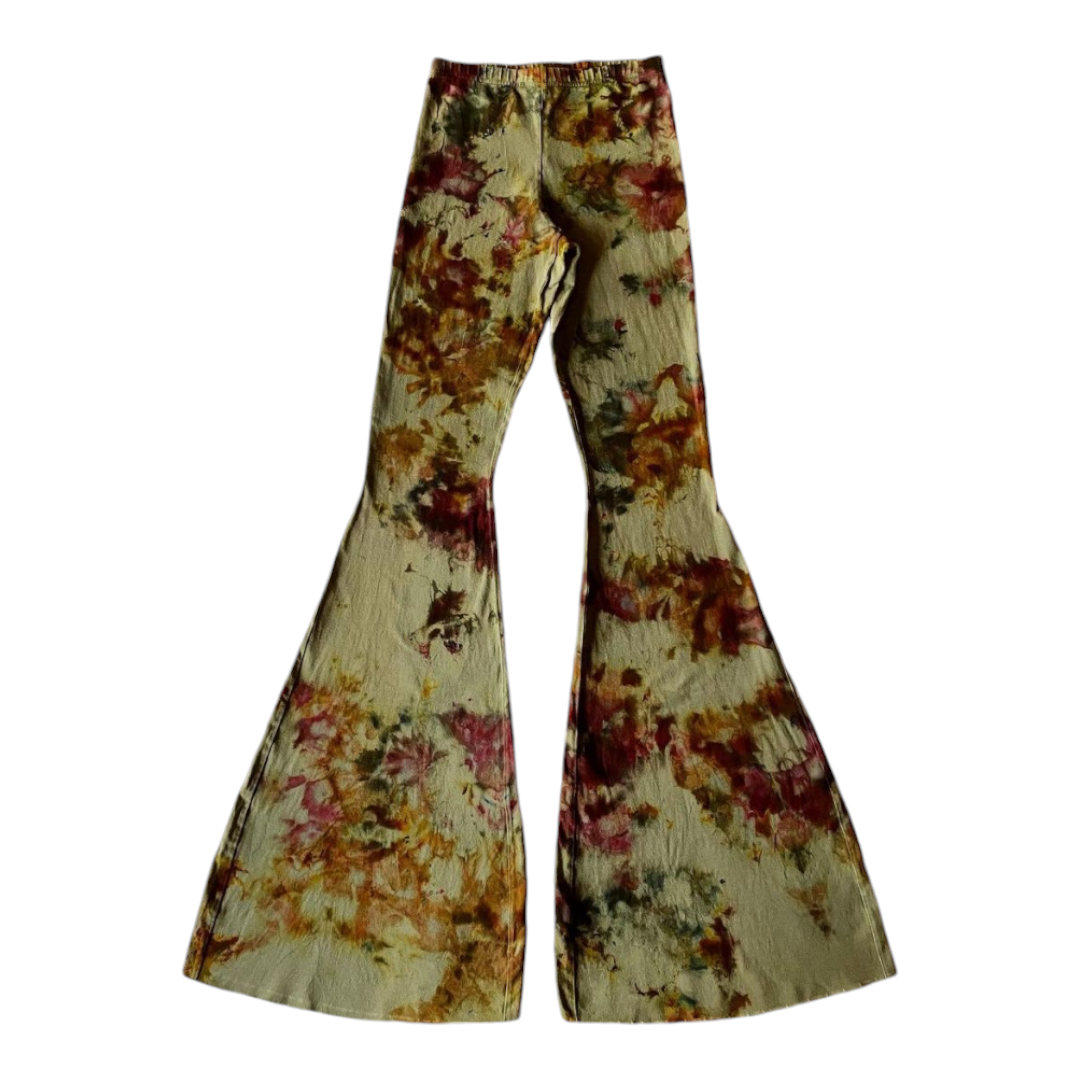 Ice Dyed Bell Bottoms