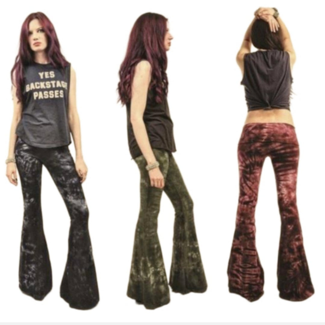 Hiphugger Tie Dye Bell Bottoms
