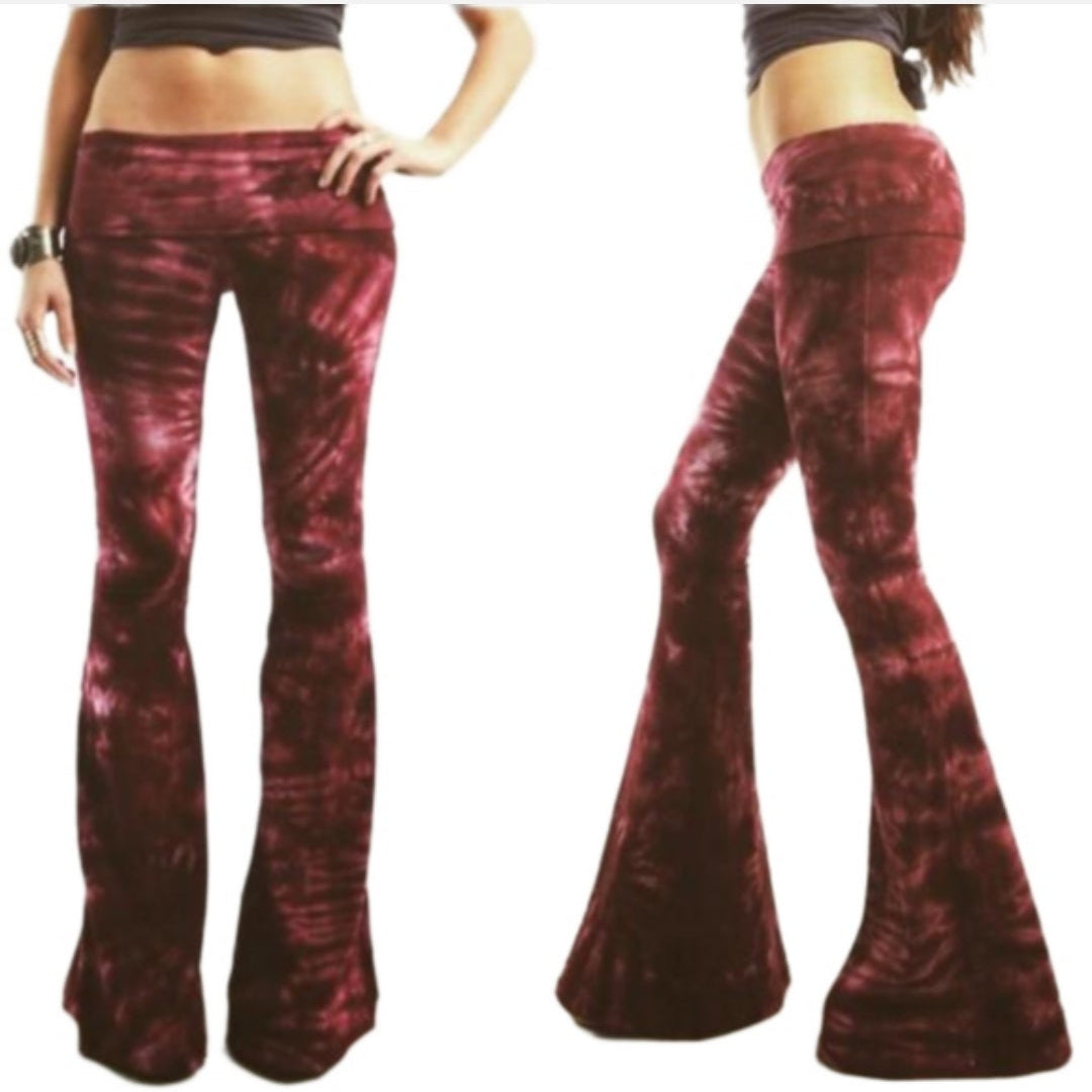 Hiphugger Tie Dye Bell Bottoms