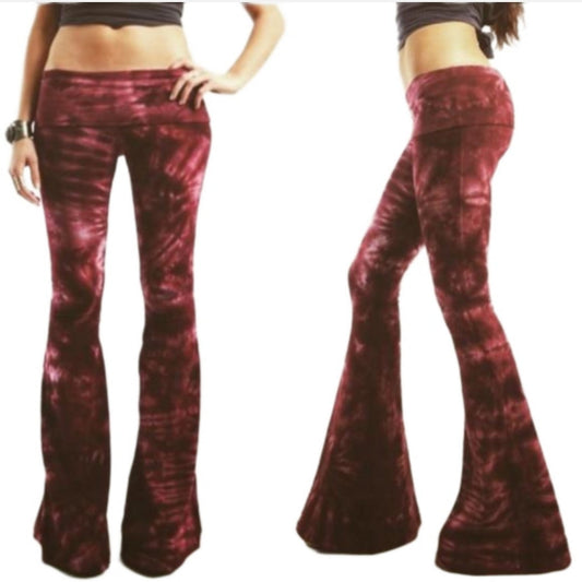 Hiphugger Tie Dye Bell Bottoms